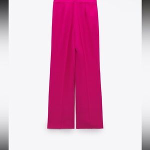 ✨✨NEVER WORN✨✨ PINK FLOWY PANTS ✨✨ ZARA